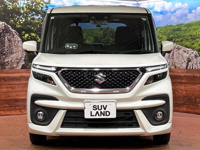 ソリオバンディット ハイブリッドMV 禁煙車 純正9型ナビ 両側電動スライドドア 全周囲カメラ 衝突被害軽減システム レーダークルーズ ドラレコ コーナーセンサー スマートキー LEDヘッド 純正15インチアルミ 車線逸脱警報(14枚目)