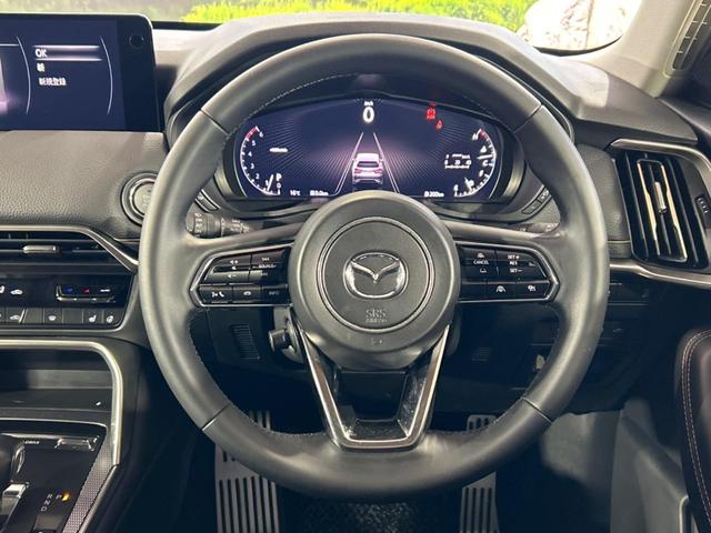 ＣＸ－６０ ＸＤ　Ｌパッケージ　禁煙車　４ＷＤ　ディーゼル（軽油）　純正１２型ナビ　全周囲カメラ　衝突被害軽減システム　レーダークルーズ　電動リアゲート　レザーシート　全席シートヒーター　ドラレコ　コーナーセンサー　スマートキー（11枚目）