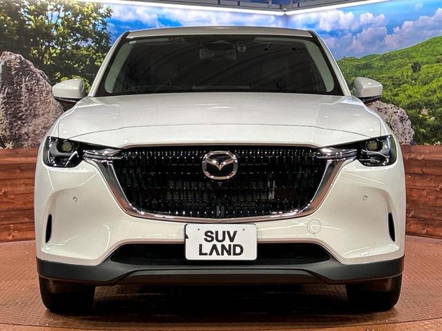 ＣＸ－６０ ＸＤ　Ｌパッケージ　禁煙車　４ＷＤ　ディーゼル（軽油）　純正１２型ナビ　全周囲カメラ　衝突被害軽減システム　レーダークルーズ　電動リアゲート　レザーシート　全席シートヒーター　ドラレコ　コーナーセンサー　スマートキー（14枚目）