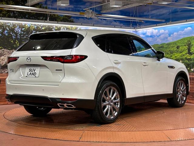 ＣＸ－６０ ＸＤ　Ｌパッケージ　禁煙車　４ＷＤ　ディーゼル（軽油）　純正１２型ナビ　全周囲カメラ　衝突被害軽減システム　レーダークルーズ　電動リアゲート　レザーシート　全席シートヒーター　ドラレコ　コーナーセンサー　スマートキー（17枚目）