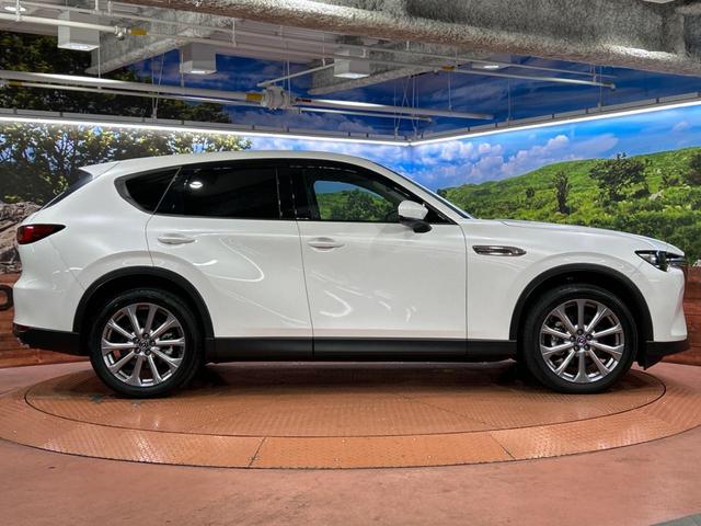 ＣＸ－６０ ＸＤ　Ｌパッケージ　禁煙車　４ＷＤ　ディーゼル（軽油）　純正１２型ナビ　全周囲カメラ　衝突被害軽減システム　レーダークルーズ　電動リアゲート　レザーシート　全席シートヒーター　ドラレコ　コーナーセンサー　スマートキー（66枚目）