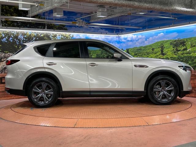 ＣＸ－６０ ２５Ｓ　Ｓパッケージ　１０．２５インチマツダコネクトナビ　全周囲カメラ　レーダークルーズ　ブラインドスポットモニター　ＬＥＤヘッドライト　純正１８インチアルミホイール　ドライブレコーダー　フルセグ　Ｂｌｕｅｔｏｏｔｈ再生（64枚目）