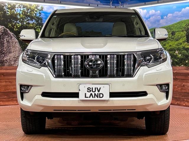 ランドクルーザープラド TZ-G サンルーフ 純正9インチナビ付ディスプレイオーディオ 全周囲カメラ レーダークルーズ ブラインドスポットモニター LEDヘッドライト ベージュ革シート シートベンチレーション ETC(14枚目)