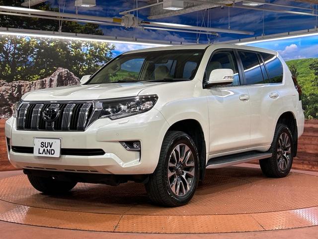 ランドクルーザープラド TZ-G サンルーフ 純正9インチナビ付ディスプレイオーディオ 全周囲カメラ レーダークルーズ ブラインドスポットモニター LEDヘッドライト ベージュ革シート シートベンチレーション ETC(70枚目)