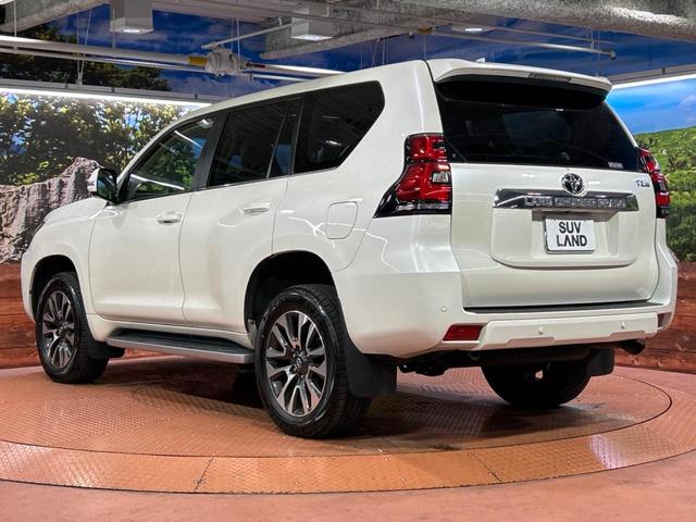 ランドクルーザープラド TZ-G サンルーフ 純正9インチナビ付ディスプレイオーディオ 全周囲カメラ レーダークルーズ ブラインドスポットモニター LEDヘッドライト ベージュ革シート シートベンチレーション ETC(72枚目)