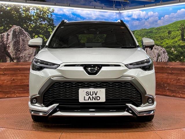 カローラクロス ハイブリッド Z ガラスルーフ モデリスタエアロ 純正10.5インチディスプレイオーディオ バックカメラ トヨタセーフティセンス 禁煙車 レーダークルーズ ブラインドスポットモニター ETC フルセグ(14枚目)