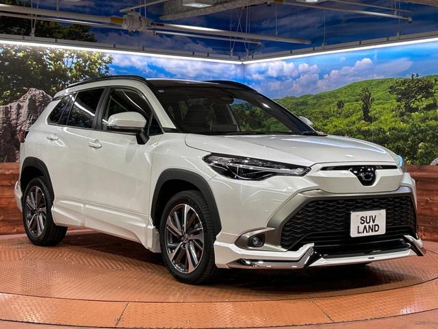 カローラクロス ハイブリッド Z ガラスルーフ モデリスタエアロ 純正10.5インチディスプレイオーディオ バックカメラ トヨタセーフティセンス 禁煙車 レーダークルーズ ブラインドスポットモニター ETC フルセグ(16枚目)