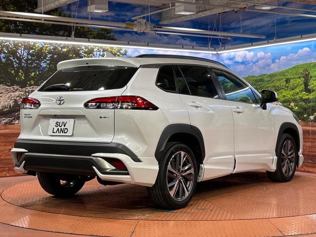 カローラクロス ハイブリッド Z ガラスルーフ モデリスタエアロ 純正10.5インチディスプレイオーディオ バックカメラ トヨタセーフティセンス 禁煙車 レーダークルーズ ブラインドスポットモニター ETC フルセグ(17枚目)