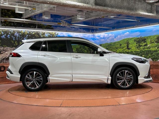 カローラクロス ハイブリッド Z ガラスルーフ モデリスタエアロ 純正10.5インチディスプレイオーディオ バックカメラ トヨタセーフティセンス 禁煙車 レーダークルーズ ブラインドスポットモニター ETC フルセグ(56枚目)