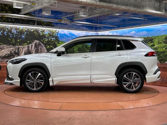 カローラクロス ハイブリッド Z ガラスルーフ モデリスタエアロ 純正10.5インチディスプレイオーディオ バックカメラ トヨタセーフティセンス 禁煙車 レーダークルーズ ブラインドスポットモニター ETC フルセグ(58枚目)