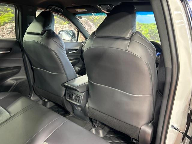 ハリアー G バックカメラ 衝突被害軽減システム 禁煙車 電動リアゲート ハーフレザーシート パワーシート コーナーセンサー スマートキー LEDヘッド ETC2.0 純正18インチアルミ オートハイビーム(56枚目)