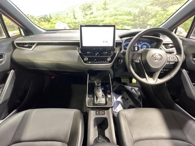 カローラクロス ハイブリッド　Ｚ　禁煙車　純正１０型ナビ　全周囲カメラ　前席シートヒーター＆ベンチレーション　トヨタセーフティセンス　レーダークルーズ　ブラインドスポットモニター　パワーバックドア　純正１８インチアルミ　ＬＥＤヘッド（2枚目）