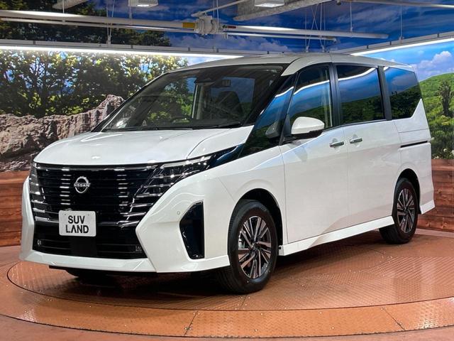 セレナ ハイウェイスターＶ　登録済み未使用車　メーカーオプション１２型ナビ　全周囲カメラ　エマージェンシーブレーキ　プロパイロット　両側パワースライドドア　ブラインドスポットモニター　ＬＥＤヘッド　純正１６インチアルミ　ＥＴＣ（30枚目）