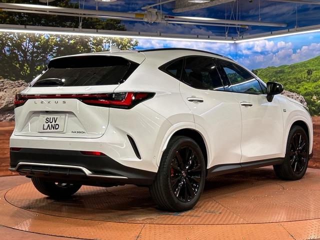 ＮＸ ＮＸ３５０ｈ　Ｆスポーツ　禁煙車　サンルーフ　全周囲カメラ　衝突被害軽減システム　レーダークルーズ　電動リアゲート　赤レザーシート　全席シートヒーター　前席シートエアコン　ドラレコ　コーナーセンサー　スマートキー　１００Ｖ電源（17枚目）