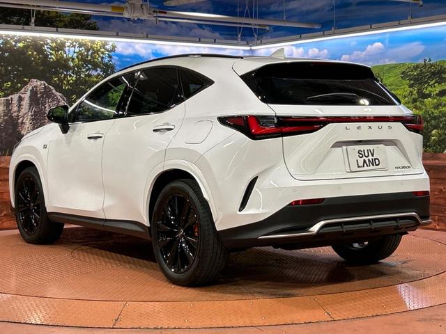 ＮＸ ＮＸ３５０ｈ　Ｆスポーツ　禁煙車　サンルーフ　全周囲カメラ　衝突被害軽減システム　レーダークルーズ　電動リアゲート　赤レザーシート　全席シートヒーター　前席シートエアコン　ドラレコ　コーナーセンサー　スマートキー　１００Ｖ電源（28枚目）