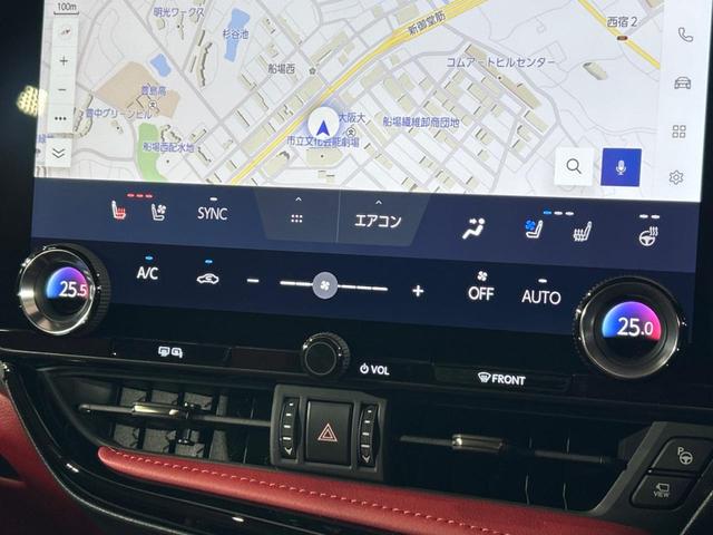 ＮＸ ＮＸ３５０ｈ　Ｆスポーツ　禁煙車　サンルーフ　全周囲カメラ　衝突被害軽減システム　レーダークルーズ　電動リアゲート　赤レザーシート　全席シートヒーター　前席シートエアコン　ドラレコ　コーナーセンサー　スマートキー　１００Ｖ電源（37枚目）