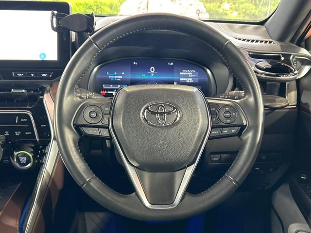 ハリアー Ｇ　禁煙車　純正１２．３型ナビ　バックカメラ　衝突被害軽減システム　レーダークルーズ　電動リアゲート　ハーフレザーシート　パワーシート　ドラレコ　コーナーセンサー　スマートキー　ＬＥＤヘッド　ＥＴＣ２．０（11枚目）