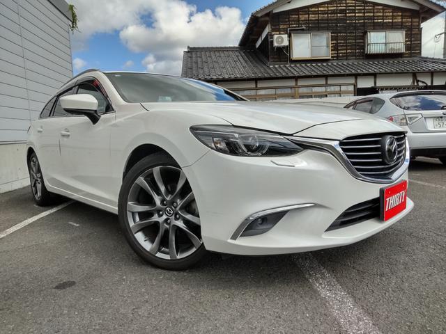 アテンザワゴン ＸＤ　Ｌパッケージ　ディーゼルターボ　４ＷＤ　後期　６速ＭＴ　空気圧センサー　ドラレコ　ＥＴＣ２．０　フルレザーシート　自動防眩ミラー　シートメモリー　全席シートヒーター　衝突軽減　障害物センサー　レーダークルコン（18枚目）