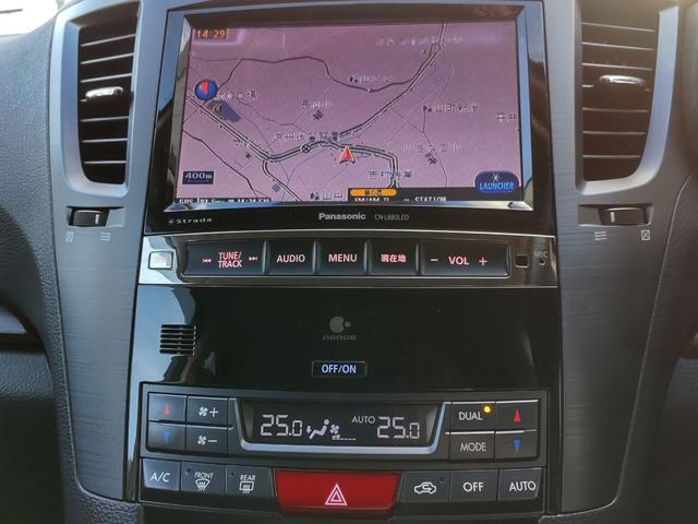 レガシィアウトバック ２．５ｉアイサイト　ＥＸエディションＩＩ　柿本改インテークチャンバー、マフラー　ＳＴｉタワーバー、アルミペダル、Ｐスタートスイッチ　前方ドラレコ　ＥＴＣ　ＳＤナビ　Ｂカメラ　レーダークルコン　パドルシフト　電動パーキングブレーキ（4枚目）