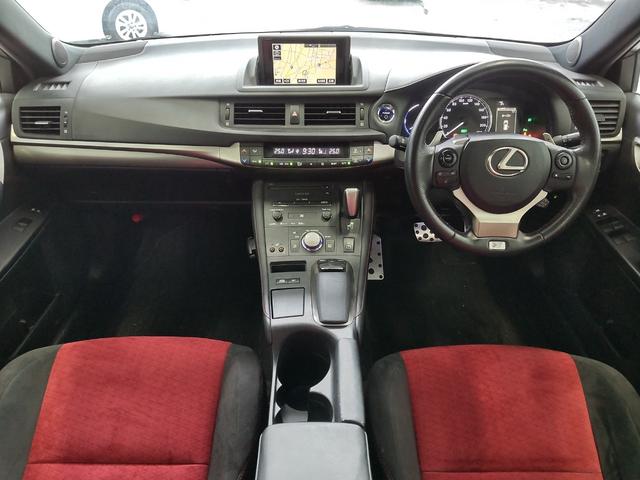 ＣＴ ＣＴ２００ｈ　Ｆスポーツ　サンルーフ　ＳＤナビ　Ｂｌｕｅｔｏｏｔｈオーディオ　Ｂカメラ　ＥＴＣ　電動シート　シートヒーター　ハンドルヒーター　オートクルーズ　自動防眩ミラー　障害物センサー　Ｐスタート　ＬＥＤヘッドライト（3枚目）