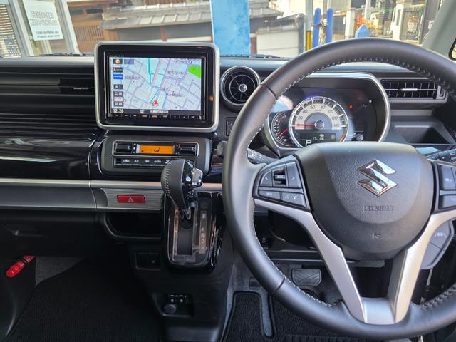 スペーシアカスタム ハイブリッドXS ハイブリッドXS スズキセーフティーサポート ワンオーナー 禁煙車 両側電動ドア 純正SDナビ バックカメラ ETC ドラレコ前後 レーダークルーズ スマートキー LEDヘッド オートハイビーム(8枚目)