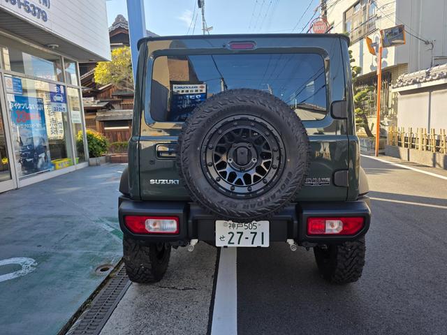 ジムニーノマド ＦＣ　ＦＣ　１インチリフトアップ（ビッグカントリー製、サスショックキット）社外ホイール　ジオランダーＭ／Ｔ　２２５／７０Ｒ１６　８インチナビ　バックカメラ　ＥＴＣ　Ｂｌｕｅｔｏｏｔｈ　フルセグ　ＬＥＤヘッド（3枚目）
