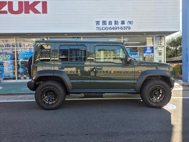 ジムニーノマド ＦＣ　ＦＣ　１インチリフトアップ（ビッグカントリー製、サスショックキット）社外ホイール　ジオランダーＭ／Ｔ　２２５／７０Ｒ１６　８インチナビ　バックカメラ　ＥＴＣ　Ｂｌｕｅｔｏｏｔｈ　フルセグ　ＬＥＤヘッド（5枚目）