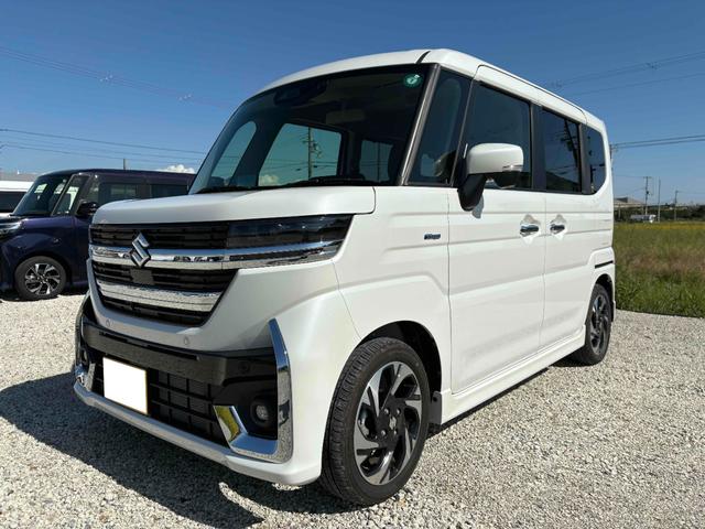 スペーシアカスタム ハイブリッドXS 純正9インチナビ 全方位モニター 両側パワースライドドア レーダークルーズコントロール ETC 前席シートヒーター LEDヘッドランプ LEDフォグランプ(3枚目)