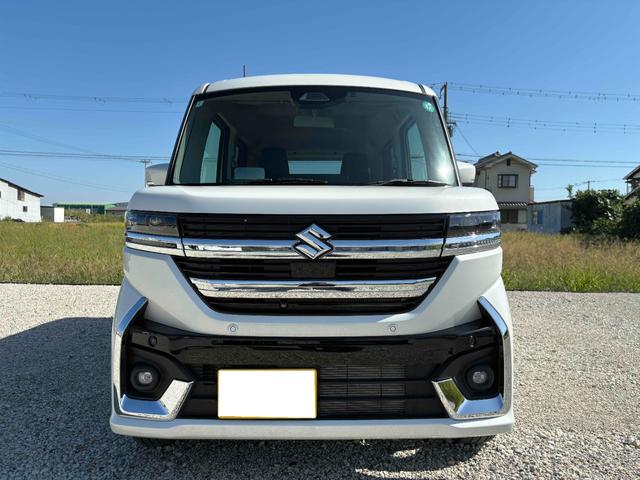 スペーシアカスタム ハイブリッドXS 純正9インチナビ 全方位モニター 両側パワースライドドア レーダークルーズコントロール ETC 前席シートヒーター LEDヘッドランプ LEDフォグランプ(4枚目)