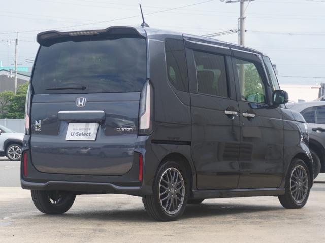 Ｎ－ＢＯＸカスタム ターボ　ワンオーナー車　純正ナビ（ＶＸＭ－２４５ＺＦＥｉ）　フルセグ　リアカメラ　ＥＴＣ　前後障害物センサー　衝突軽減ブレーキ　両側電動ドア　シートヒーター　パドルシフト　ＬＥＤオートライト　オートハイビーム（14枚目）