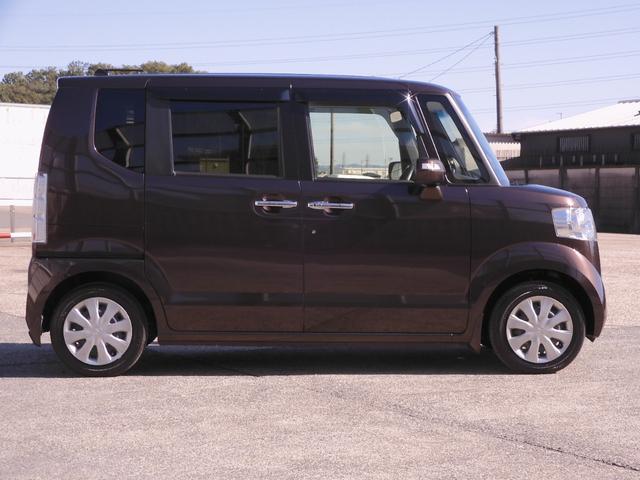 N-BOX GターボSSパッケージ ワンオーナー 8インチナビ(VXM-175VFEi) フルセグ バックカメラ ETC スマートキー 両側電動スライドドア シートヒーター HIDオートライト クルーズコントロール 衝突被害軽減ブレーキ(80枚目)