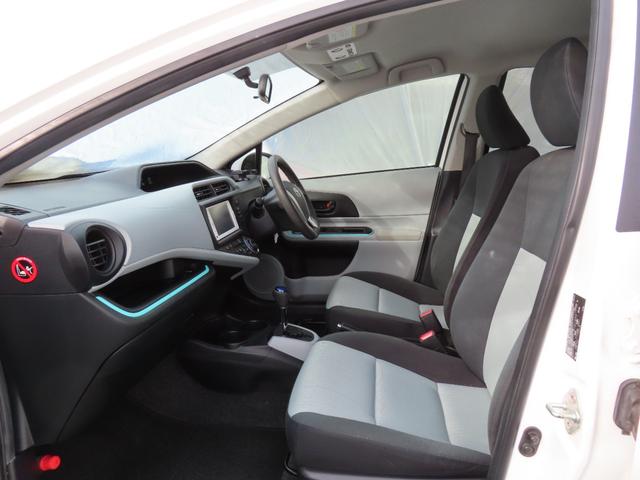 アクア Ｓ　走行距離無制限１年保証　ドラレコ　ＥＴＣ　Ｂｌｕｅｔｏｏｔｈ　　電動格納ミラー　純正アルミホイール　ナビ（30枚目）