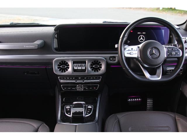 Ｇクラス Ｇ４００ｄ　ＡＭＧライン　ｍａｎｕｆａｋｔｕｒプログラム　ユーザー買取　禁煙車　記録簿　シートヒーター　シートエアコン　Ｂｒｕｍｅｓｔｅｒサラウンド　ＣａｒＰｌａｙ　３６０度カメラ　前後ドラレコ　サンルーフ（2枚目）