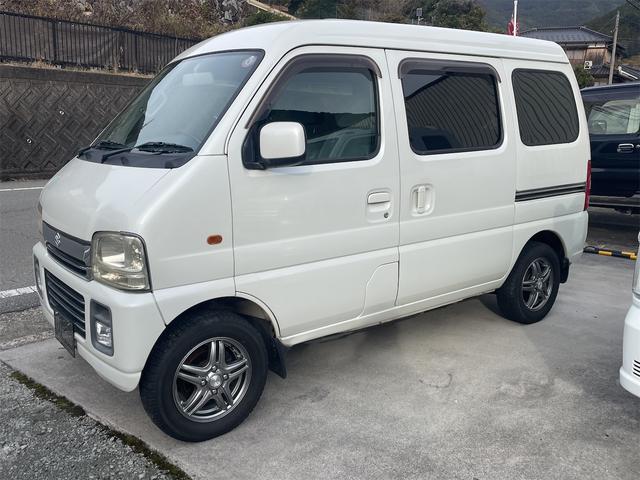 エブリイワゴン ジョイポップターボ　４ＷＤ　ターボ　キーレス　エアバック　両側スライドドア（4枚目）