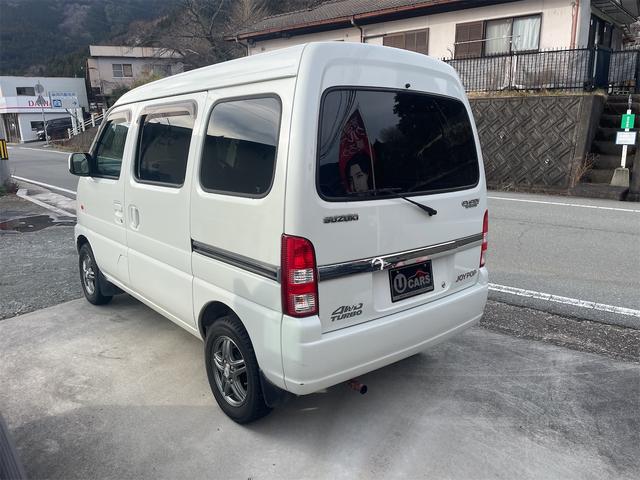 エブリイワゴン ジョイポップターボ　４ＷＤ　ターボ　キーレス　エアバック　両側スライドドア（8枚目）