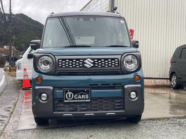 スペーシアギア ハイブリッドＸＺ　ターボ　４ＷＤ　ターボ　全方位モニター　デュアルカメラブレーキサポート　前後ドラレコ　ＥＴＣ　両側パワースライドドア　禁煙車　デニムブルーメタリック２トーンルーフ　後方追尾機能　ポップアップディスプレイ（2枚目）