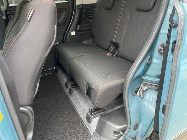 スペーシアギア ハイブリッドＸＺ　ターボ　４ＷＤ　ターボ　全方位モニター　デュアルカメラブレーキサポート　前後ドラレコ　ＥＴＣ　両側パワースライドドア　禁煙車　デニムブルーメタリック２トーンルーフ　後方追尾機能　ポップアップディスプレイ（11枚目）