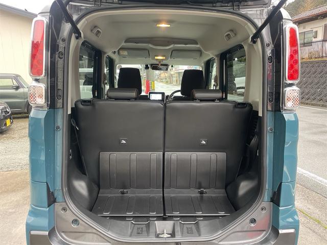 スペーシアギア ハイブリッドＸＺ　ターボ　４ＷＤ　ターボ　全方位モニター　デュアルカメラブレーキサポート　前後ドラレコ　ＥＴＣ　両側パワースライドドア　禁煙車　デニムブルーメタリック２トーンルーフ　後方追尾機能　ポップアップディスプレイ（17枚目）