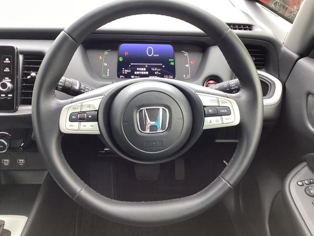 フィット e:HEVホーム 9インチHondaCONNECTディスプレー ETC2.0 マルチビューカメラ電子制御パーキングブレーキ&オートブレーキホールド機能 渋滞追従機能付アダプティブクルーズコントロール(ACC)(12枚目)