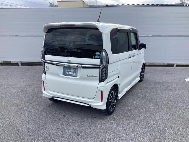 N-BOXカスタム G・Lホンダセンシング エントリーインターナビ(7インチ) バックカメラ ETC 左側パワースライドドア 運転席&助手席シートヒーター ACC(アダプティブクルーズコントロール) 充電用USBジャック(急速充電対応タイプ2個(5枚目)