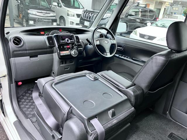 タント カスタムＸリミテッド　ミラクルオープン電動スライドドア　ベンチシート　スマートキー　ＨＩＤ　パワステ　フロントフォグランプ　ＣＤ　運転席エアバッグ　助手席エアバッグ　ＡＢＳ　ホワイト（38枚目）