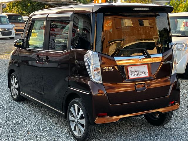 eKスペースカスタム カスタムT フルセグナビ Bluetoothオーディオ 全方位バックカメラ ETC 両側パワースライドドア ターボ 純正アルミホイール エンジンプッシュスタート オートエアコン 4WD(13枚目)