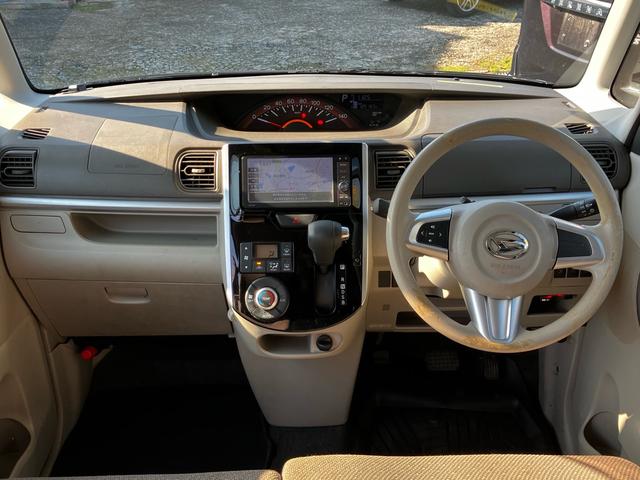 タント X SAII ダイハツ純正ナビ フルセグ Bluetoothオーディオ接続 バックカメラ DVD再生 ETC 左側パワースライドドア エンジンプッシュスタート オートエアコン(11枚目)