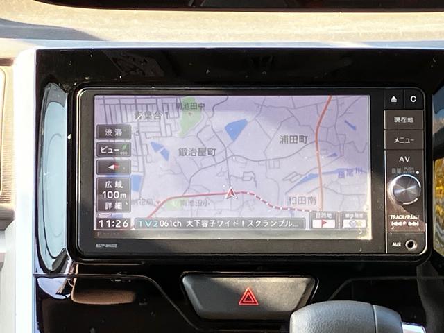 タント X SAII ダイハツ純正ナビ フルセグ Bluetoothオーディオ接続 バックカメラ DVD再生 ETC 左側パワースライドドア エンジンプッシュスタート オートエアコン(14枚目)