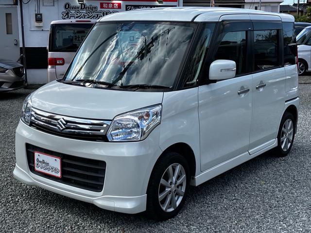 スペーシア Xリミテッド ワンセグナビ バックカメラ ETC 前後ドライブレコーダー 両側パワースライドドア ディスチャージヘッドライト 純正アルミホイール(8枚目)