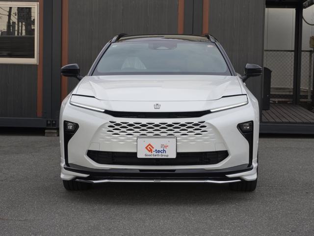 クラウンエステート Z 登録済未使用車 モデリスタフルエアロ 2.5Z E-Four 4WD 茶革(3枚目)