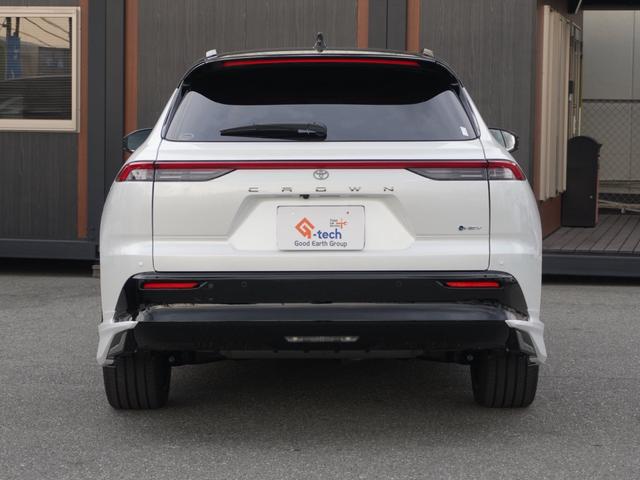 クラウンエステート Z 登録済未使用車 モデリスタフルエアロ 2.5Z E-Four 4WD 茶革(6枚目)