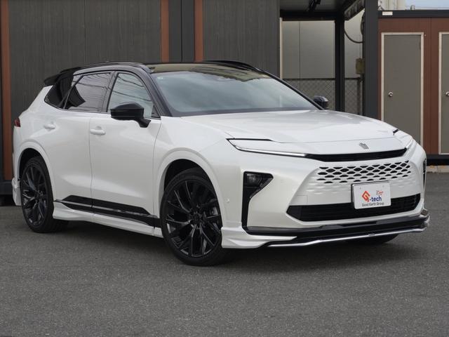 クラウンエステート Z 登録済未使用車 モデリスタフルエアロ 2.5Z E-Four 4WD 茶革(9枚目)