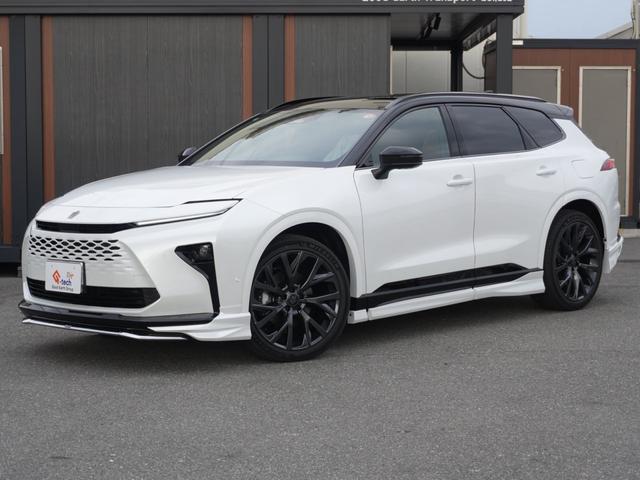 クラウンエステート Z 登録済未使用車 モデリスタフルエアロ 2.5Z E-Four 4WD 茶革(10枚目)