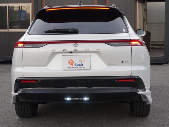 クラウンエステート Z 登録済未使用車 モデリスタフルエアロ 2.5Z E-Four 4WD 茶革(11枚目)